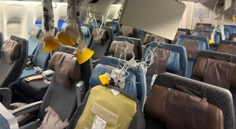 Singapore Airlines London-Singapura Turbulensi Parah, 1 Tewas