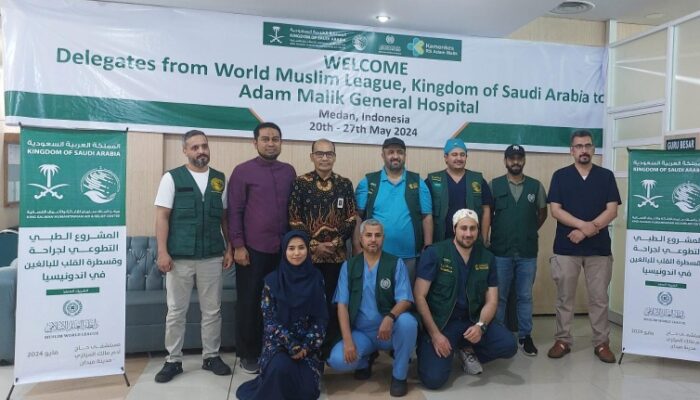 MWL Dan KSRelief Bantu Operasi Jantung Yang Tersulit