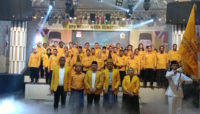 Dukungan Ijeck Gubenur Sumut Menggema Di Pelantikan MKGR