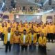 KETUA DPD I Partai Golkar Sumut, Musa Rajekshah, berfoto bersama pengurus MKGR Sumut, masa bakti 2021-2026 di Ballroom Selecta Building Jalan Listrik, Medan, Minggu (25/5/2024). Waspada/ist