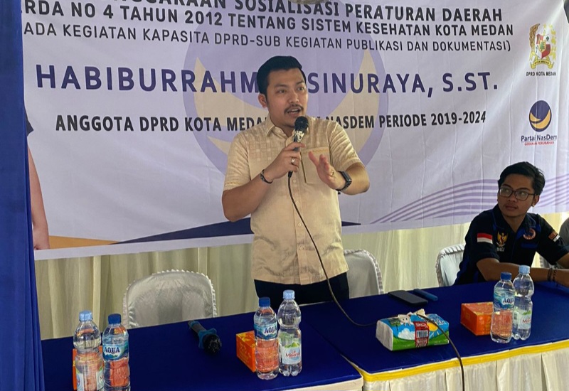 Habiburrahman Sinuraya Tegaskan Program UHC Akan Tetap Ada Meski Ganti Walikota