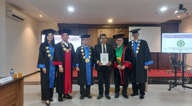Rudi Mahruzar Dinyatakan Lulus Dan Berhak Sandang Gelar Doktor (S3) Ilmu Kedokteran