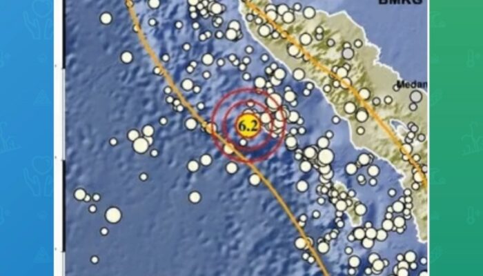 Simeulue Diguncang Gempa Mag 6,2