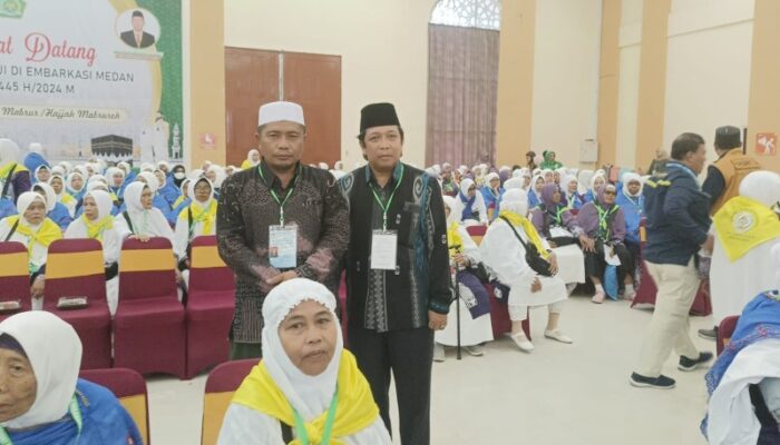 107 Calhaj Asal Tapteng Tiba Di Asrama Haji