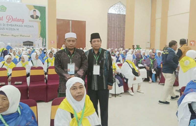 107 Calhaj Asal Tapteng Tiba Di Asrama Haji