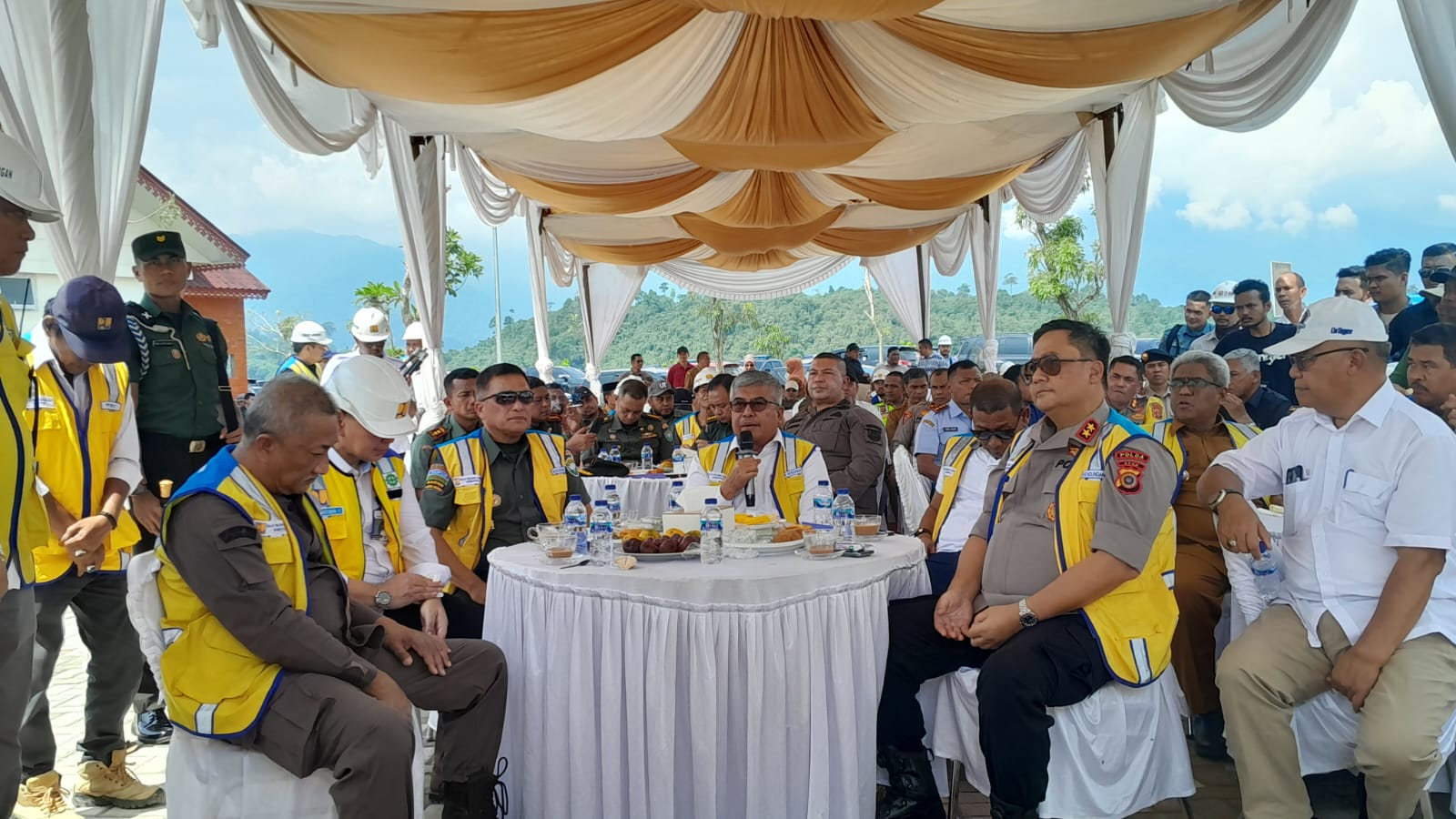 Juni 2024 Bendungan Keureuto Impounding, Peresmian Oleh Presiden Jokowi Juni 2024 Bendungan Keureuto Impounding, Peresmian Oleh Presiden Jokowi