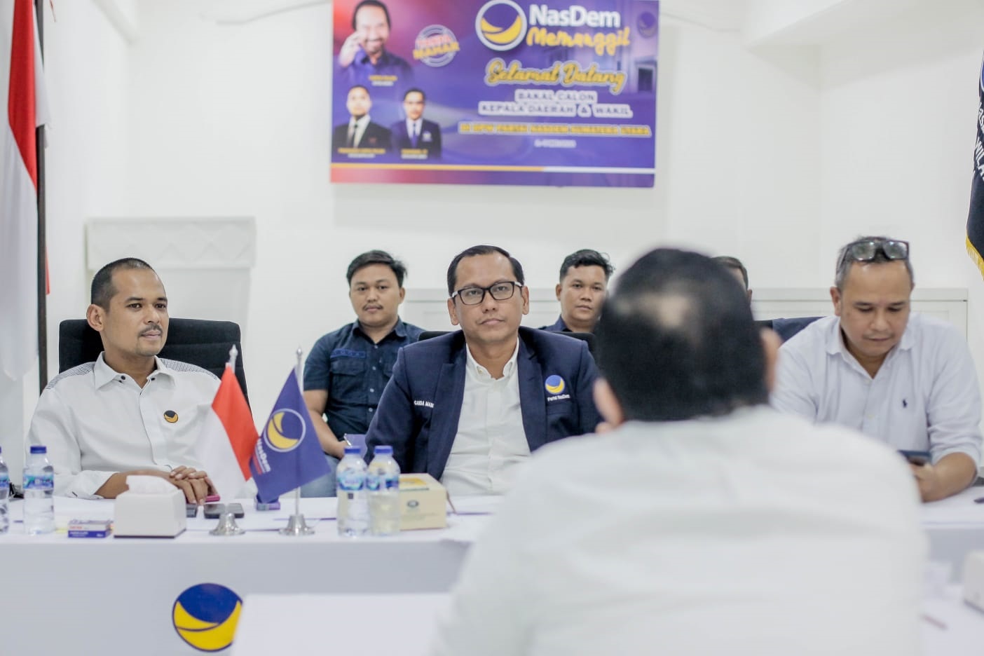 Irsan Efendi Nasution Penuhi Wawancara Partai Nasdem Sumut Irsan Efendi Nasution Penuhi Wawancara Partai Nasdem Sumut