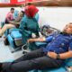 Pemerintah Kabupaten Aceh Besar menggelar kegiatan donor darah dalam rangka memperingati Hari Ulang Tahun ke-40 Kota Jantho tahun 2024 di kompleks Kantor Bupati Aceh Besar, Kamis (2/5). (Waspada/Ist)