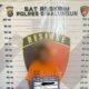 RS pria berusia 35 tahun saat berada di kantor Sat Reskrim Polres Simalungun.(Waspada/ist).