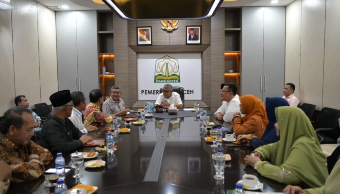 MPW ICMI Aceh Sampaikan Apresiasi Dan Rekomendasi Ke Pj Gubernur