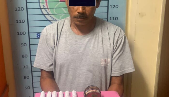 Satresnarkoba Polres Agara Bekuk Pengedar Ganja