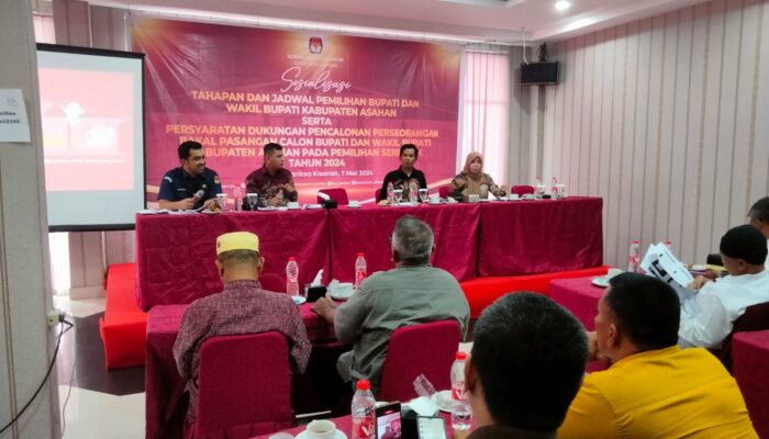42.187 Dukungan Pilkada Asahan, Tidak Ada Mendaftar Balon Perseorangan