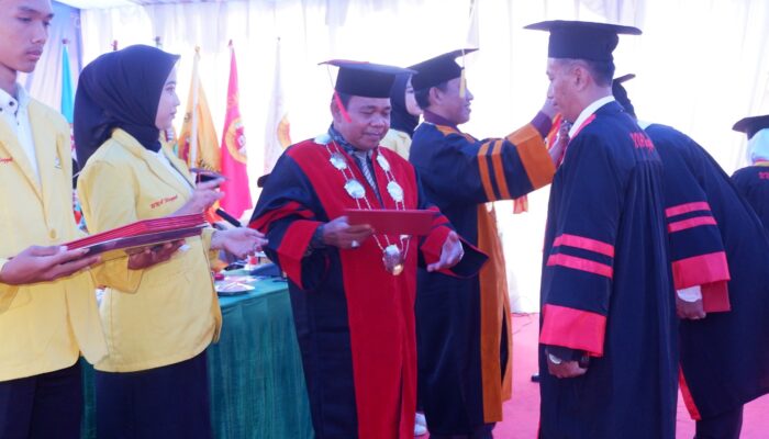 Revolusi Industri 5.0, UNA Wisuda 507 Mahasiswa