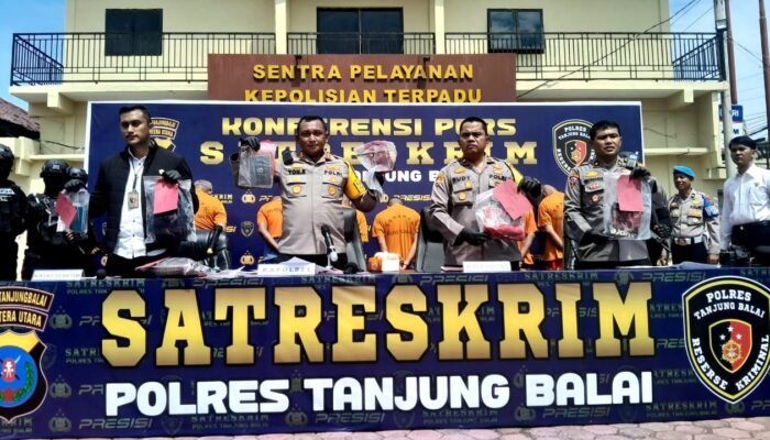 Polres T.Balai Ungkap Jaringan Curanmor, 16 Sepeda Motor Diamankan