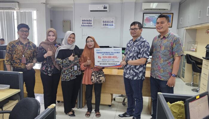 BRILife Tanjungbalai Serahkan Klaim Asuransi Davestera Rp319 Juta Kepada Ahli Waris Yahya Surbakti