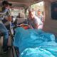 Korban meninggal dunia saat dievakuasi ke mobil ambulance di Dusun V Desa Pekubuan Kecamatan Tanjungpura, Minggu (19/5/24). Waspada/ist 