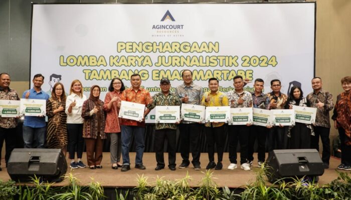 Ini Daftar 13 Jurnalis Pemenang Lomba Karya Jurnalistik 2024 Tambang Emas Martabe