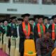 420 mahasiswa IAIN Lhokseumawe ikuti kegiatan Wisudawan angkatan ix di gedung serba guna IAIN setempat, Selasa (14/5) pagi. Waspada/Ist