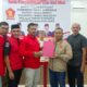 Pengurus DPP-PA mengantar berkas pendaftaran Jufri Hasanuddin, sebagai balon Bupati Abdya Periode 2024-2029, ke DPD Partai Gerindra Aceh. Senin (20/5).Waspada/Ist