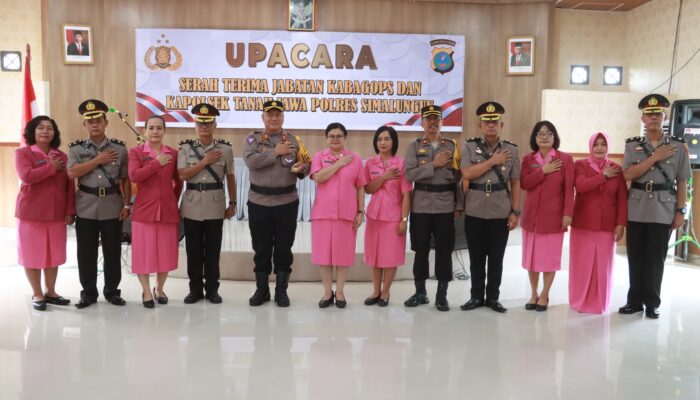 Pisah Sambut Kabag Ops Dan Kapolsek Tanahjawa Berlangsung Khidmat