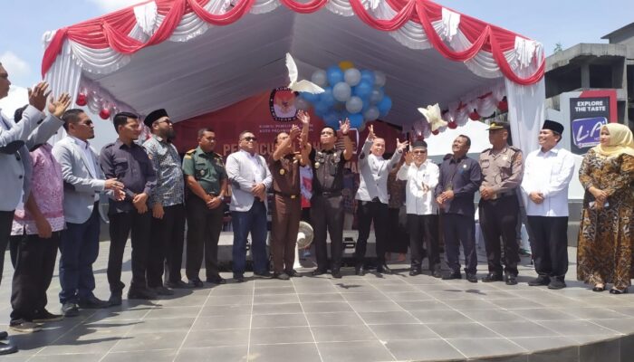 KPU Luncurkan Tahapan Pilkada Kota Padangsidimpuan Tahun 2024