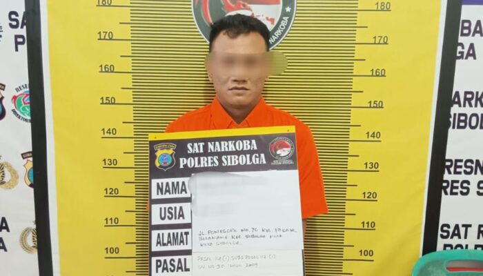 Polres Sibolga Amankan Warga Diduga Miliki Ganja