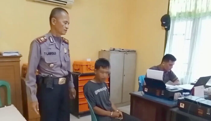 Nyaris Diamuk Massa, Curanmor Diamankan Polisi