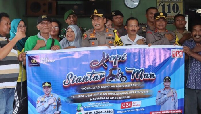 KOPI SIANTAR MAN Salah Satu Konsep Mabes Polri Dekatkan Diri Ke Masyarakat