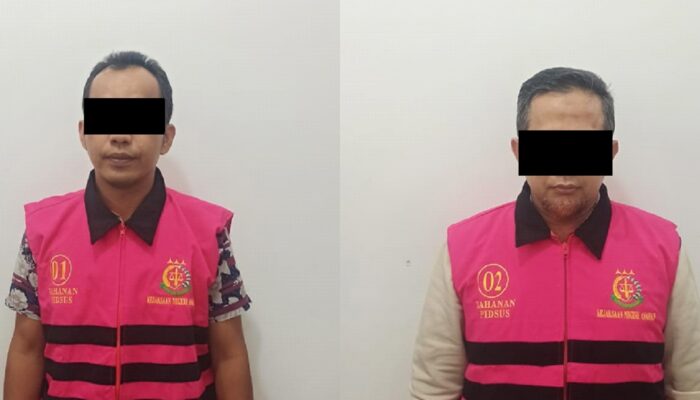 Korupsi Penyimpangan Kredit, Kejari Asahan Tahan 2 Pegawai Bank