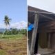 Rumah rusak diterjang angin puting beliung di Kecamatan Bukit Tusam, Kab Agara. Waspada/Seh Muhammad Amin