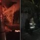Satu rumah konstruksi kayu habis terbakar di Gampong (desa) Cot Jambo, Kecamatan Blang Bintang, Kabupaten Aceh Besar, Senin (6/5) dini hari. (Waspada/Ist)