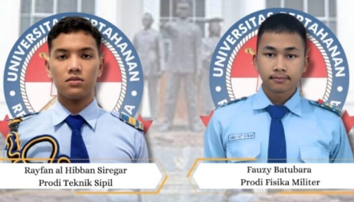 Luar Biasa, 2 Siswa MAN IC Tapsel Lolos Masuk Universitas Pertahanan