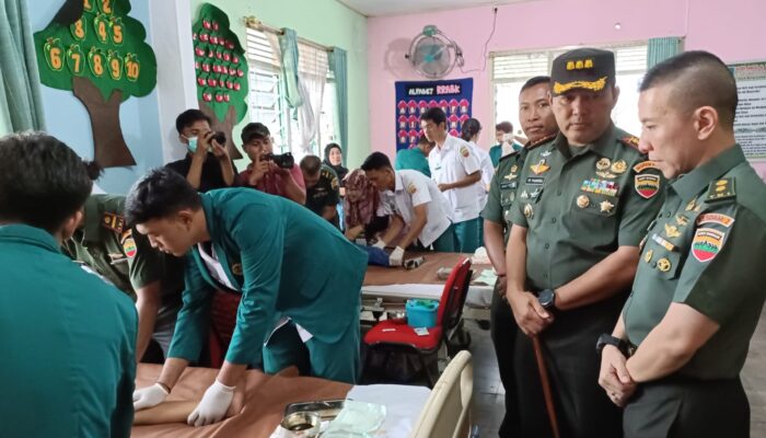 Danrem 022/PT Hadiri Bakti Sosial Sunat Massal Di Yayasan RRABK