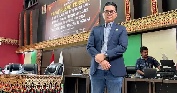Komisioner KIP Aceh Tenggara, Hakiki Wari Desky. Waspada/Ist
