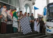 Wali Kota Lepas Keberangkatan 198 Calhaj P.Siantar