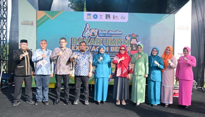 Pj Bupati Buka Ceremony Bazar UMKM Expo Aceh Besar
