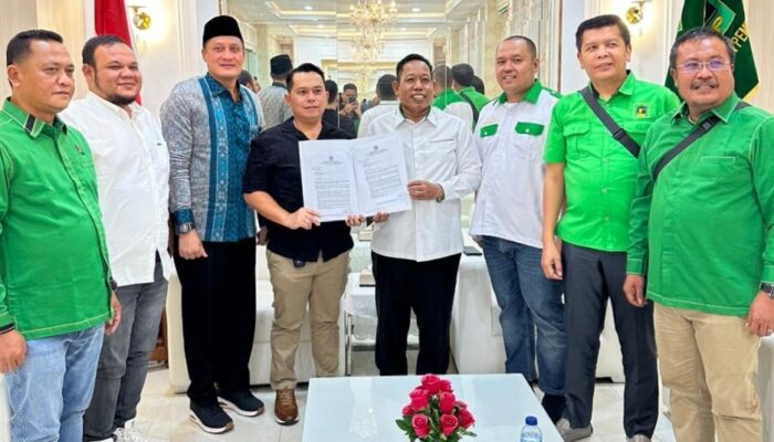 Putra Mahkota Terima Rekomendasi DPP PPP Bacalon Bupati Palas