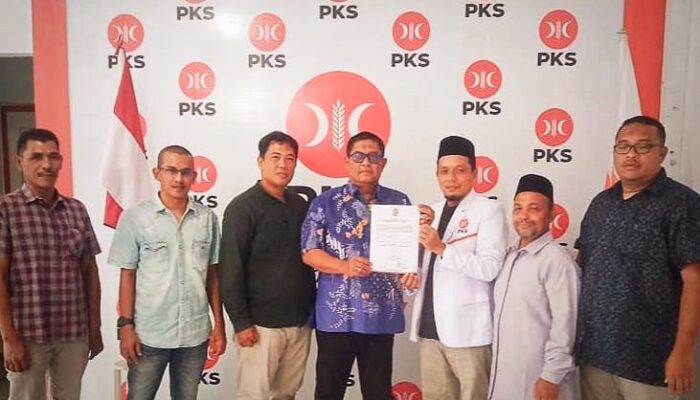 Ketua Partai Nasdem Sabang Daftar Ke PKS Sebagai Bacalon Wali Kota