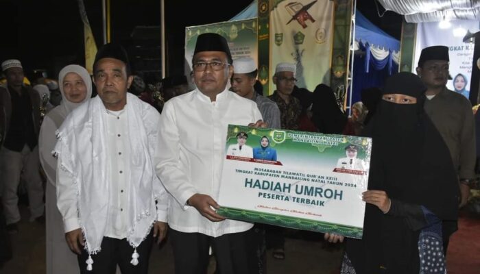 Sekda Tutup MTQ Ke- 23 Tingkat Kabupaten Madina