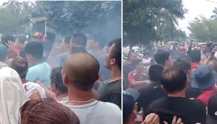Ricuh, Konstatering PN Sergai Batal Di Kota Galuh