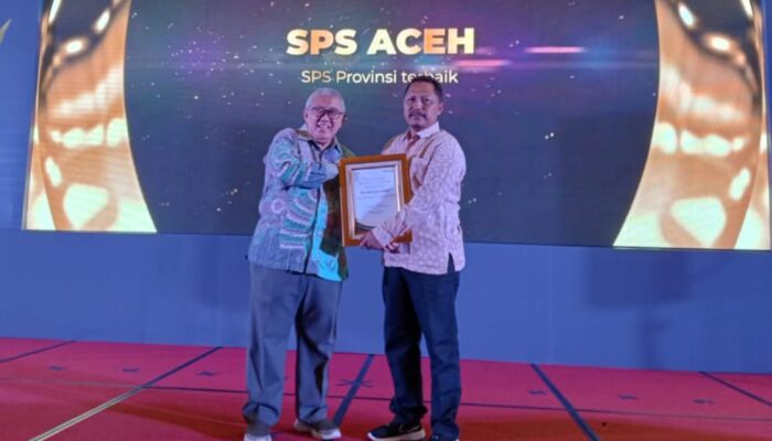SPS Aceh Terima Penghargaan Sebagai SPS Provinsi Terbaik Tahun 2024