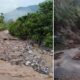Beberapa lokasi di Kecamatan Putri Betung, Gayo Lues, terdampak banjir bandang dan tanah longsor. Selasa, 14 /7 dinihari. Waspada/Ist
