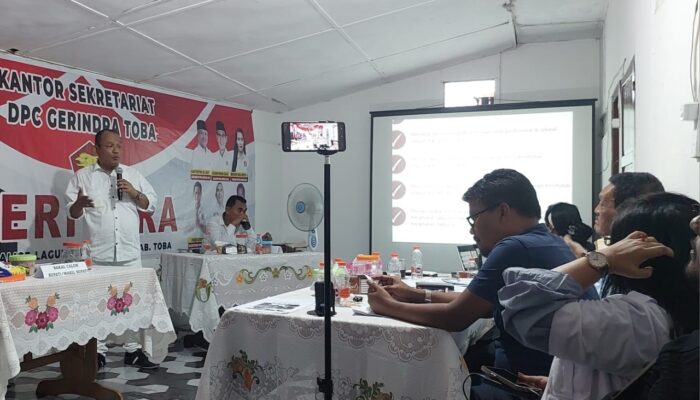 Bakal Calon Bupati Toba Robinson Sitorus Siap Jadikan Toba Emas 2034