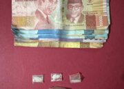 Barang bukti sabu yang berhasil diamankan Polsek . (Waspada/ist)