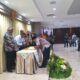 Sekda Agara Yusrizal saat melakukan penada tanganan Target Capaian MCP Tahun 2024.Waspada/Ist