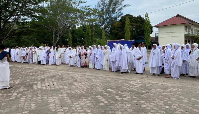 Manasik Haji: Mahasiswa Universitas Samudra Berlatih Proyek Berbasis Pembelajaran