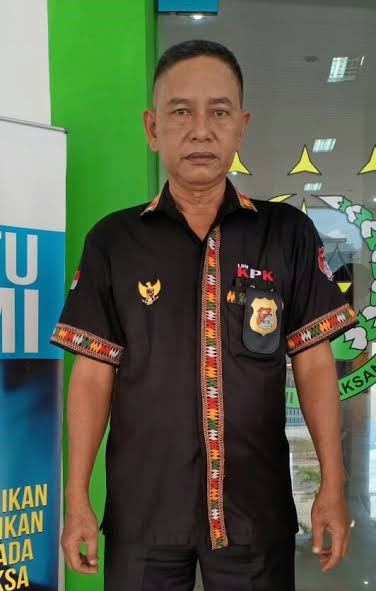 Ketua Komunitas Pemantau Korupsi Nusantara (KPK-N) Agara, Junaidi Sinage. Waspada/Ist