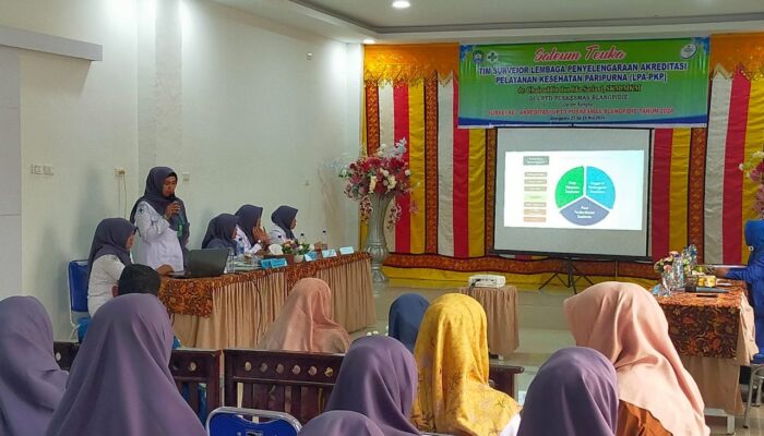 Puskemas Blangpidie Abdya Survei Reakreditasi