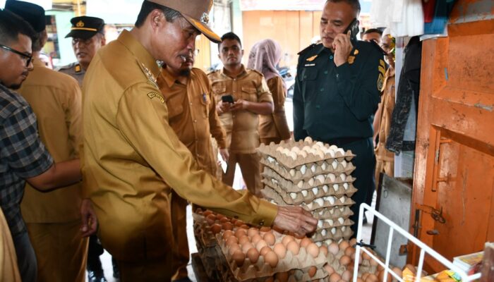 Kendalikan Inflasi, Pj Wali Kota Langsa Tinjau Harga Barang