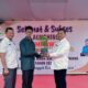 Plt Bupati Aceh Tamiang, Drs Asra ketika meluncurkan Kampung Mawaddah Warahmah (GAMMAWAR) di Kampung Alur Mentawak, Kecamatan Kejuruan Muda, Rabu (8/5).(Waspada/Yusri)